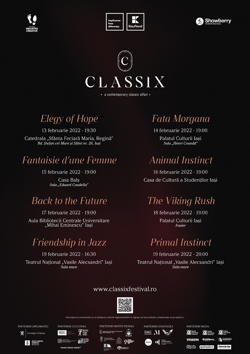 13-19 februarie – Classix Festival 2022, ediția a III-a