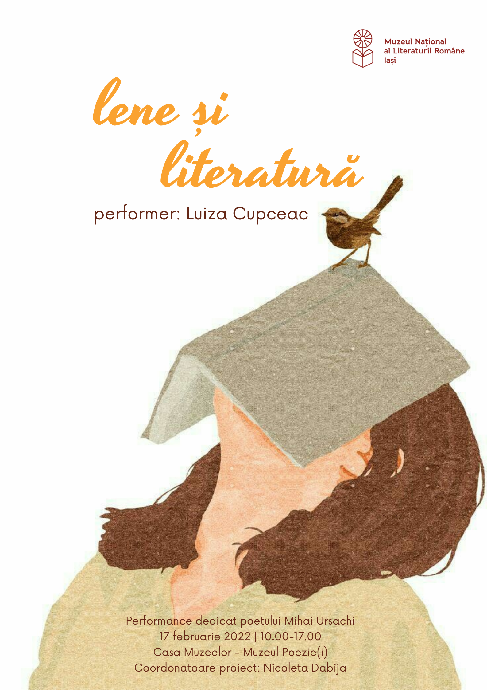 „lene şi literatură”, performance la Casa Muzeelor din Iaşi