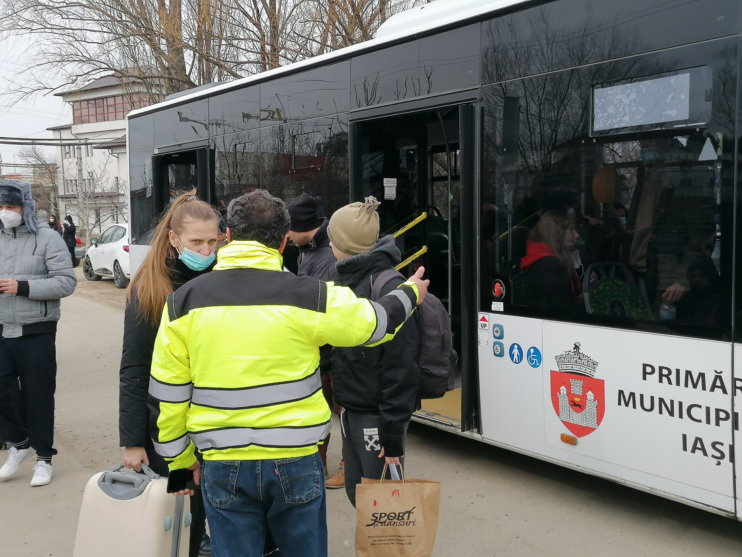 Moment de solidaritate cu Ucraina în mun. Iaşi