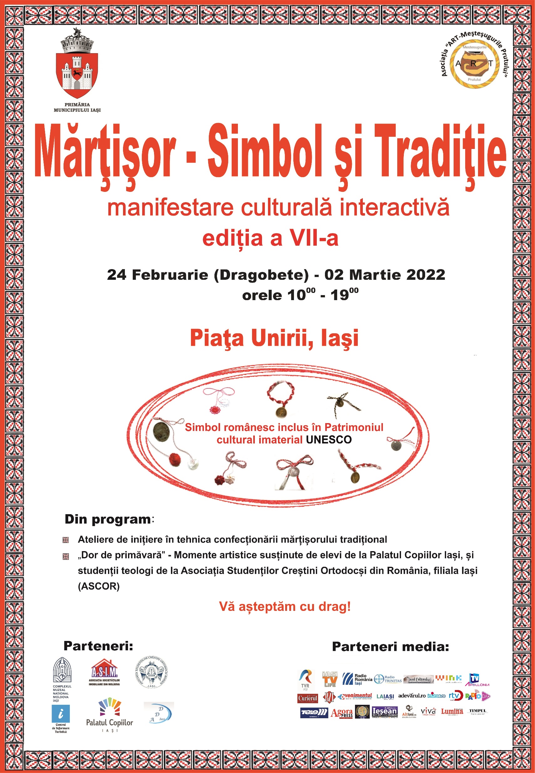 Iași: „Mărțișor – simbol și tradiție”, ediția a VII-a