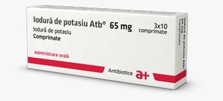 Antibiotice Iaşi a început distribuţia de iodură de potasiu către Direcţiile de Sănătate Publică din toată ţara