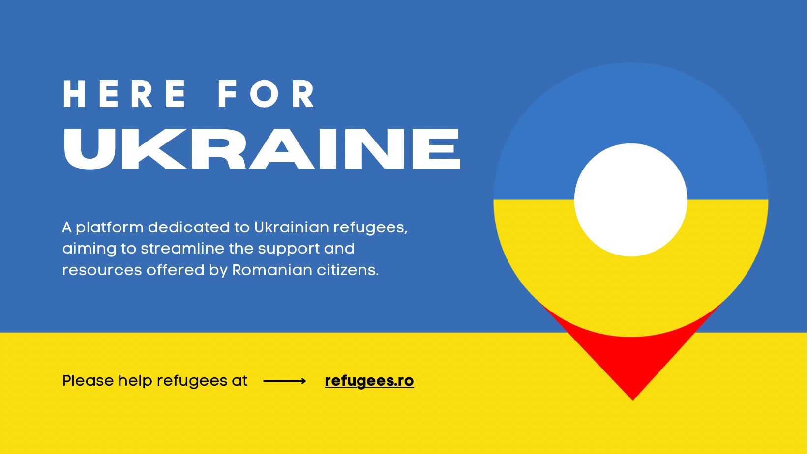 refugees.ro – Suntem aici pentru Ucraina!