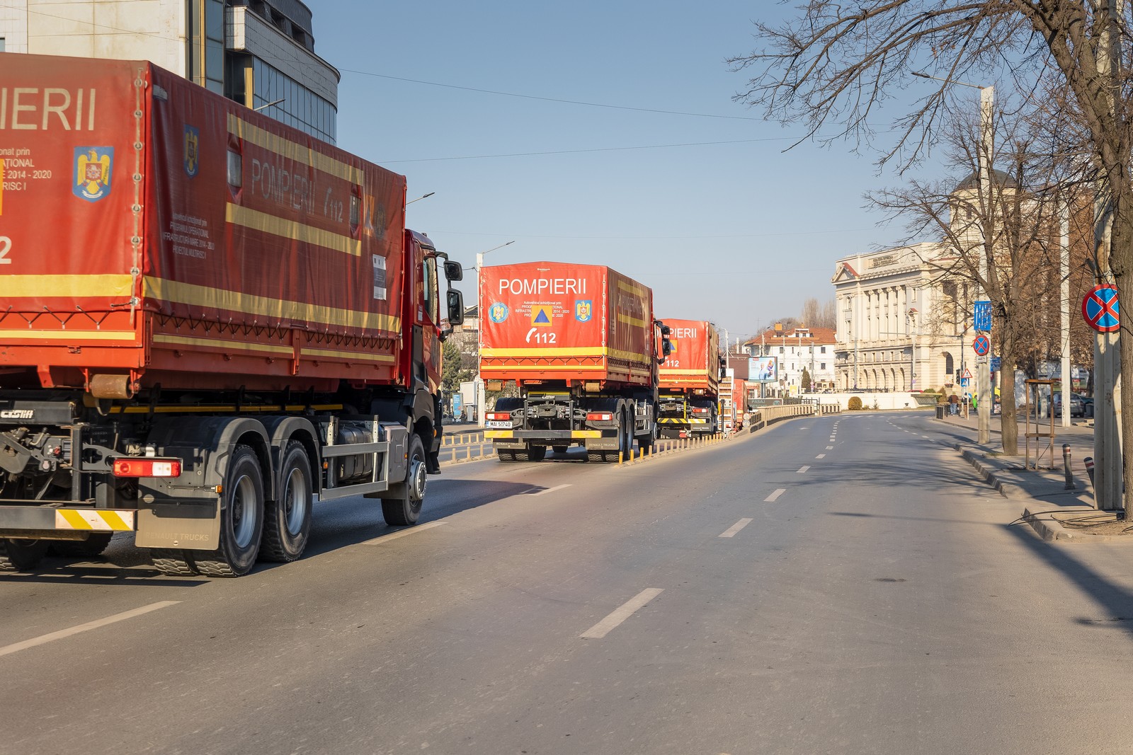 (AUDIO) Al doilea transport cu ajutoare a plecat astăzi de la Iași către Cernăuți, în Ucraina