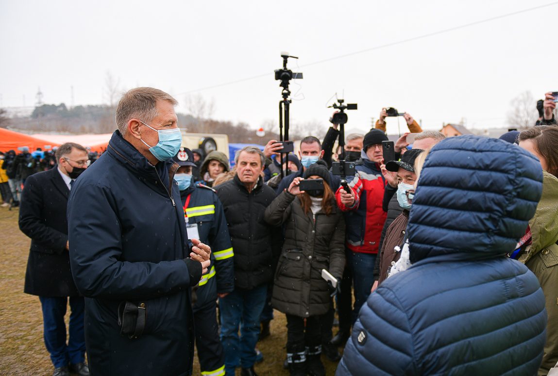 Klaus Iohannis, la vama Siret: Niciun ucrainean, nicio ucraineancă nu vor fi refuzaţi la intrarea în România