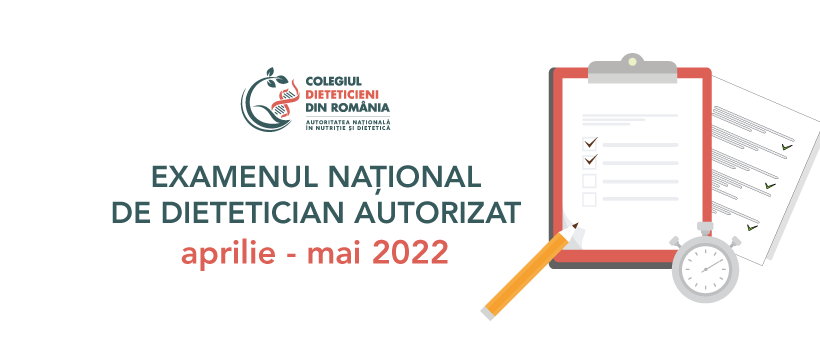 Iaşi: Primul examen naţional de dietetician autorizat va fi organizat în luna mai