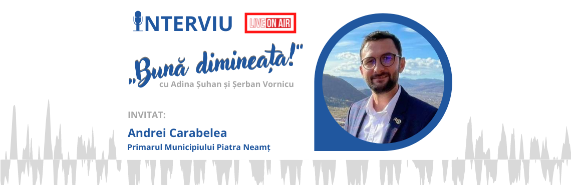 Aprilie este luna curățeniei la Piatra-Neamț. „Bună Dimineaţa la Radio Iaşi”