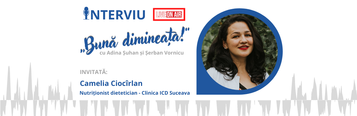 Organizarea echilibrată a meselor de Paște. Recomandările nutriționistului. ”Bună Dimineața” la Radio Iași cu Șerban Vornicu