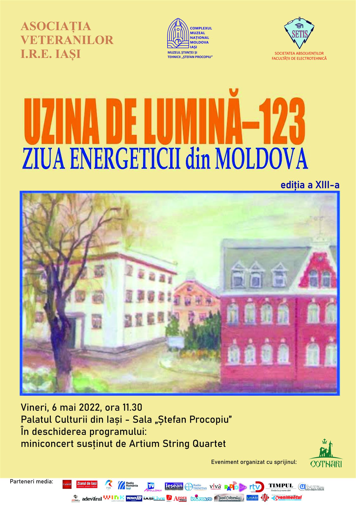 Ziua Energeticii din Moldova sărbătorită în cadrul evenimentului „Uzina de lumină – 123”