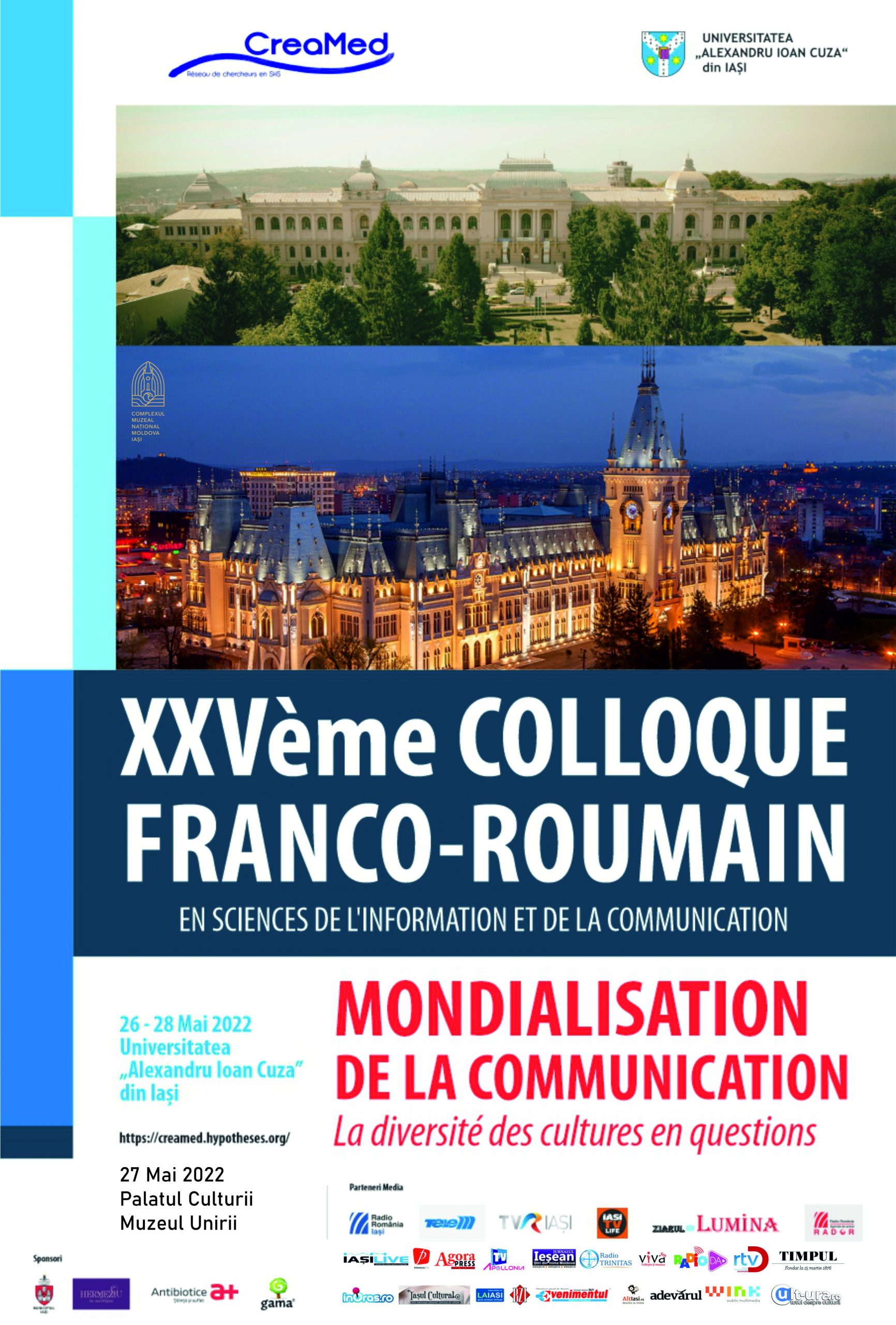 Colocviul franco-român în științele informației și comunicării (ed. a XXV-a, Iași)