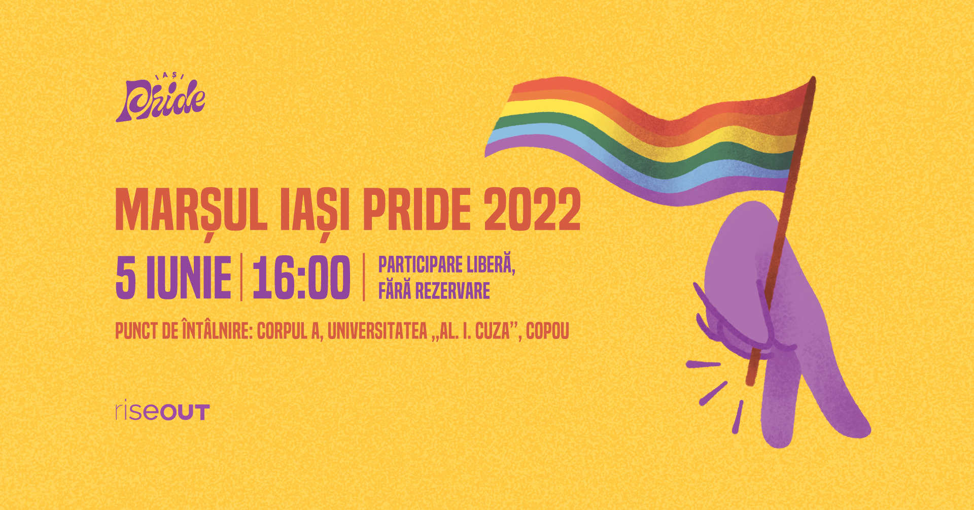 (AUDIO) Marș Iași Pride 2022