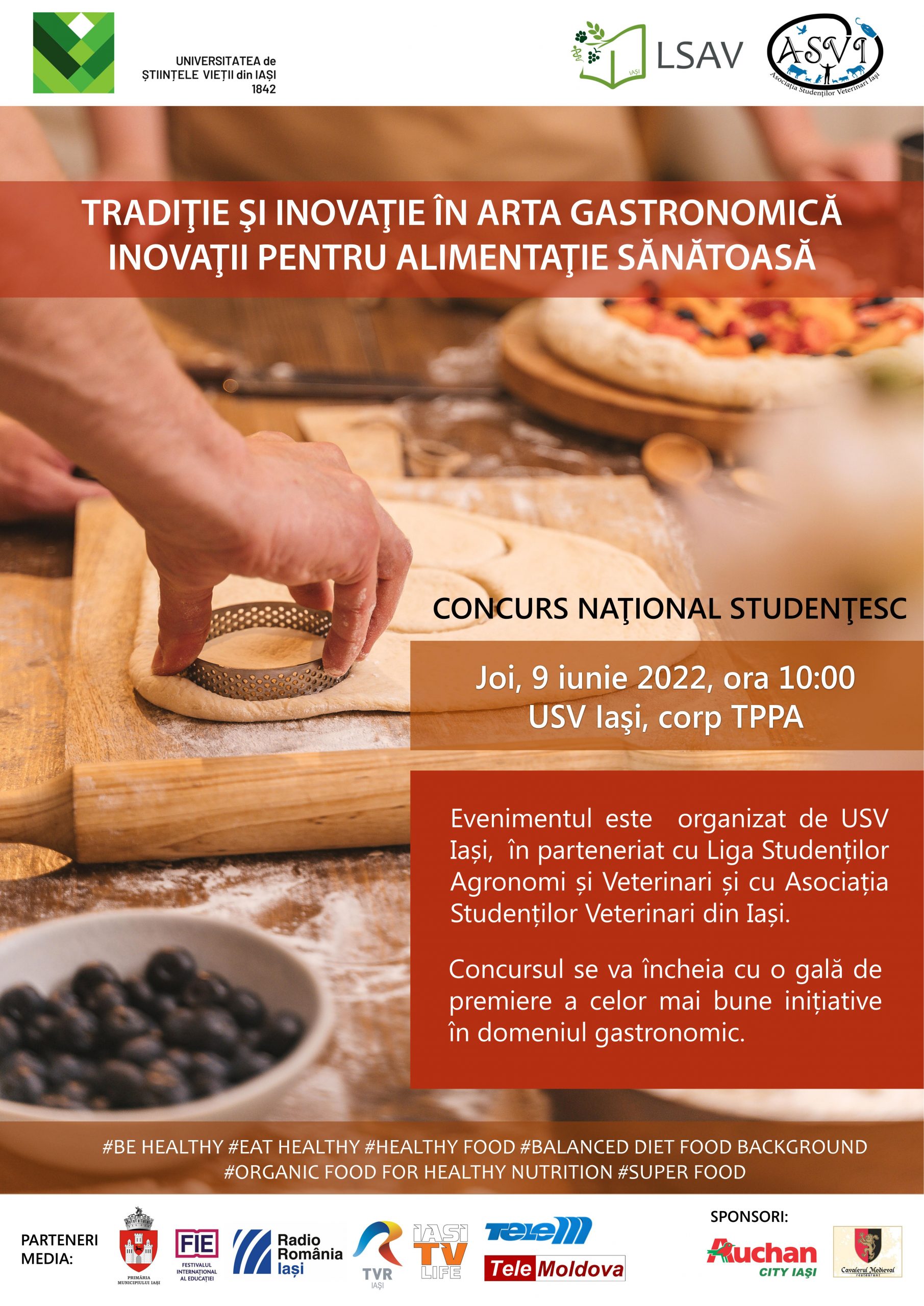 Concurs național dedicat inovației în materie de alimentație sănătoasă