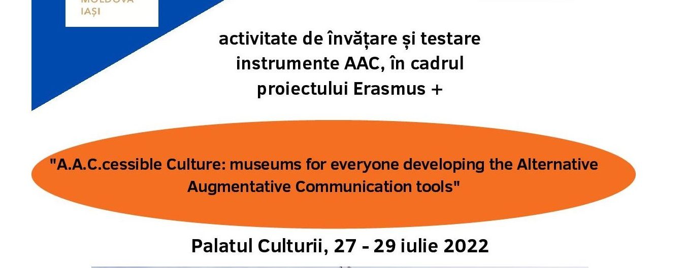 Erasmus +: Activitate de învățare și testare a instrumentelor AAC în muzee