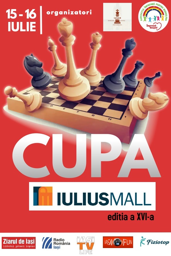 CUPA Iulius Mall Iași la șah, ediția a XVI-a