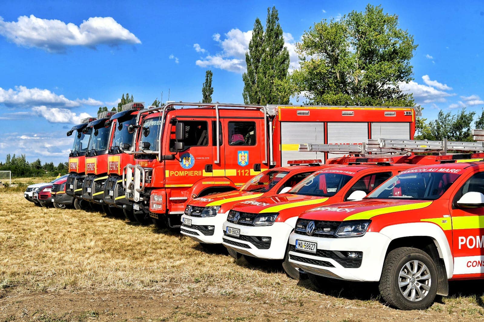 CNSU a decis acordarea unui ajutor umanitar extern de urgenţă pentru stingerea incendiilor din Franţa