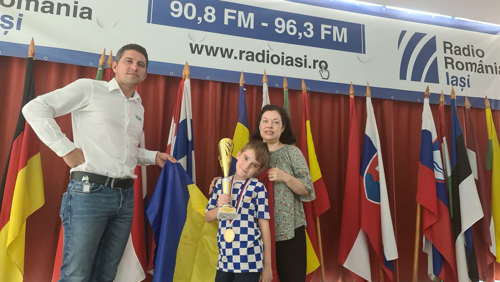 Iustin-Nicolas Cazacu de la CS Politehnica Iasi – Campionul Uniunii Europene la Șah