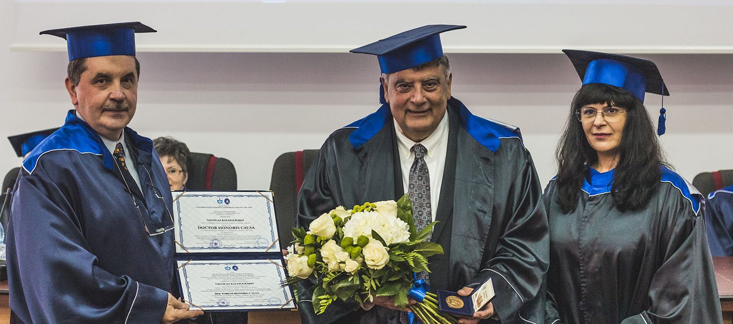 Profesorul universitar Nicolas Kalogerakis a devenit Doctor Honoris Causa al TUIASI