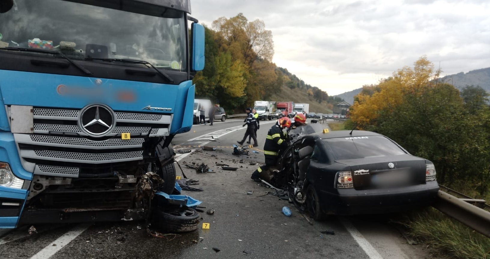 Suceava: Grav accident rutier la Câmpulung Moldovenesc. O persoană a murit