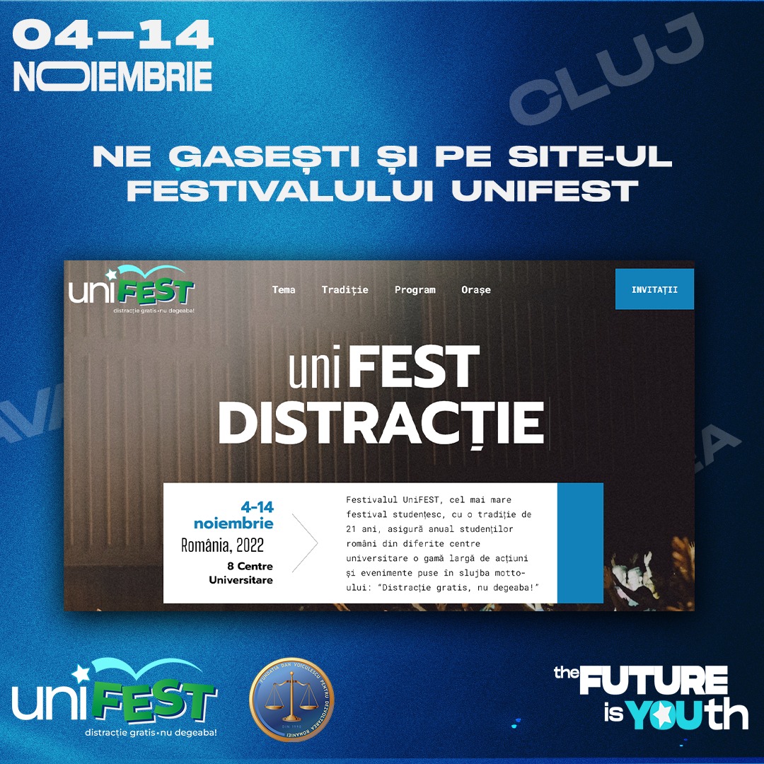 Uniunea Studenţilor din România va organiza ‘UniFEST’, în perioada 4 – 14 noiembrie