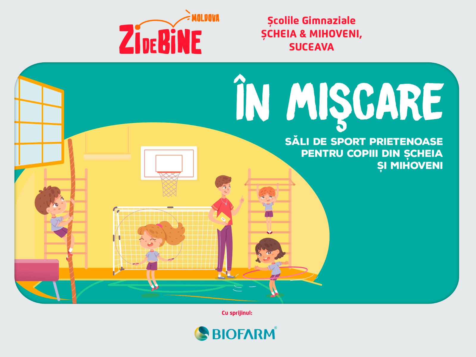 Zi de Bine Moldova inițiază proiectul ”În Mișcare”