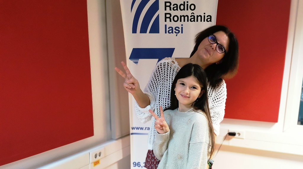 Anastasia Maria, talent pe portativ! ?? ? Bună Dimineața la Radio Iași