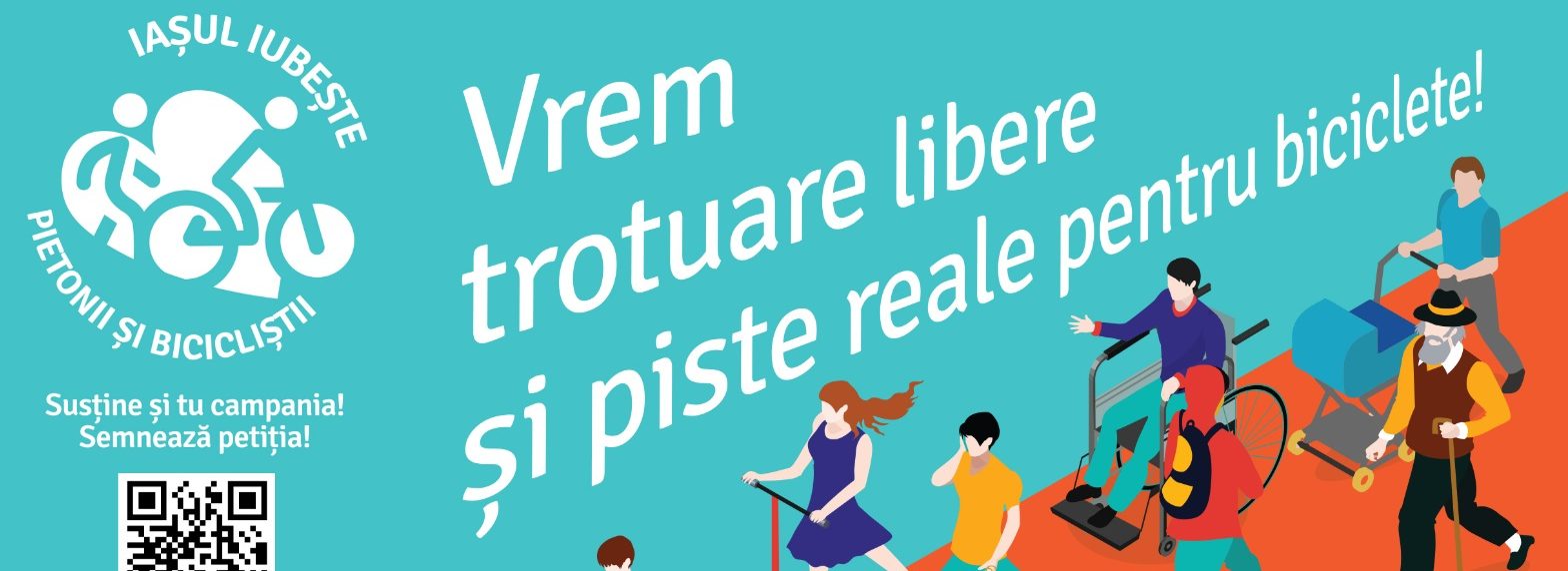 IAȘI: Marșul Pietonilor și Bicicliștilor va avea loc duminică, 20 noiembrie