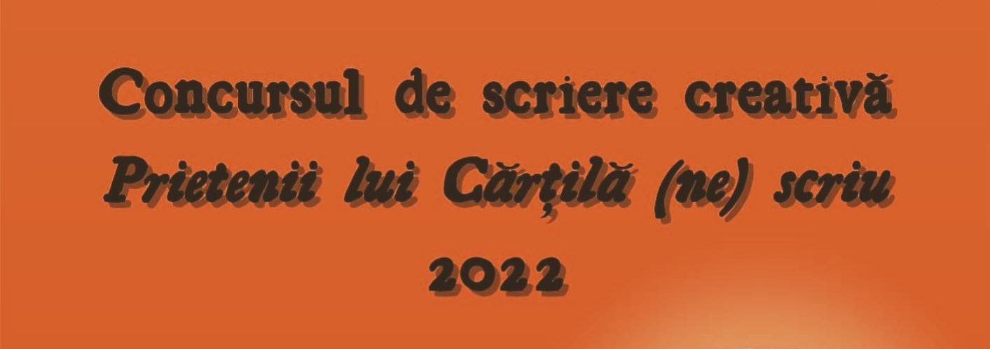 ”Prietenii lui Cărțilă (ne) scriu”- concurs de scriere creativă rezervat copiilor. Un demers al Asociației ”Eu, tu și ei” din Focșani. Emisiunea ”Weekend cu prieteni”, realizator – Horia Daraban (23.10.2022)