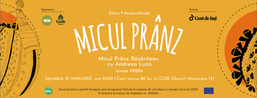 „Micul prânz răsăritean” cu jurnalista Andreea Luca. Bună Dimineața la Radio Iași