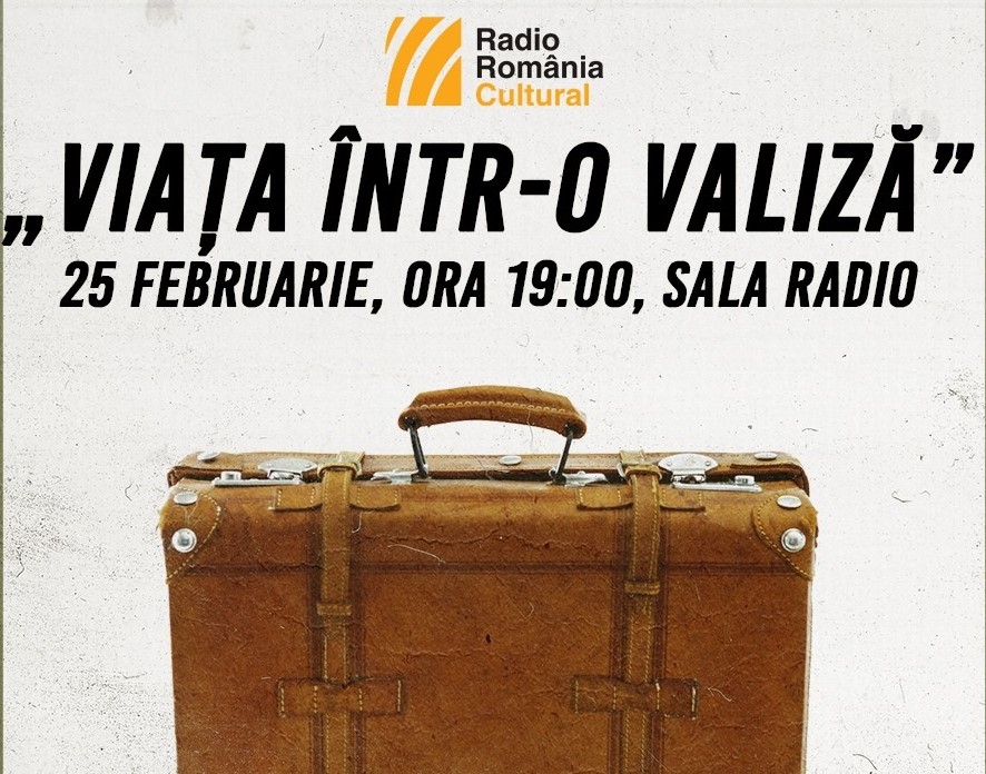 Pentru a marca un an de la invazia Rusiei în Ucraina, Radio România Cultural invită românii să aducă valize la Sala Radio