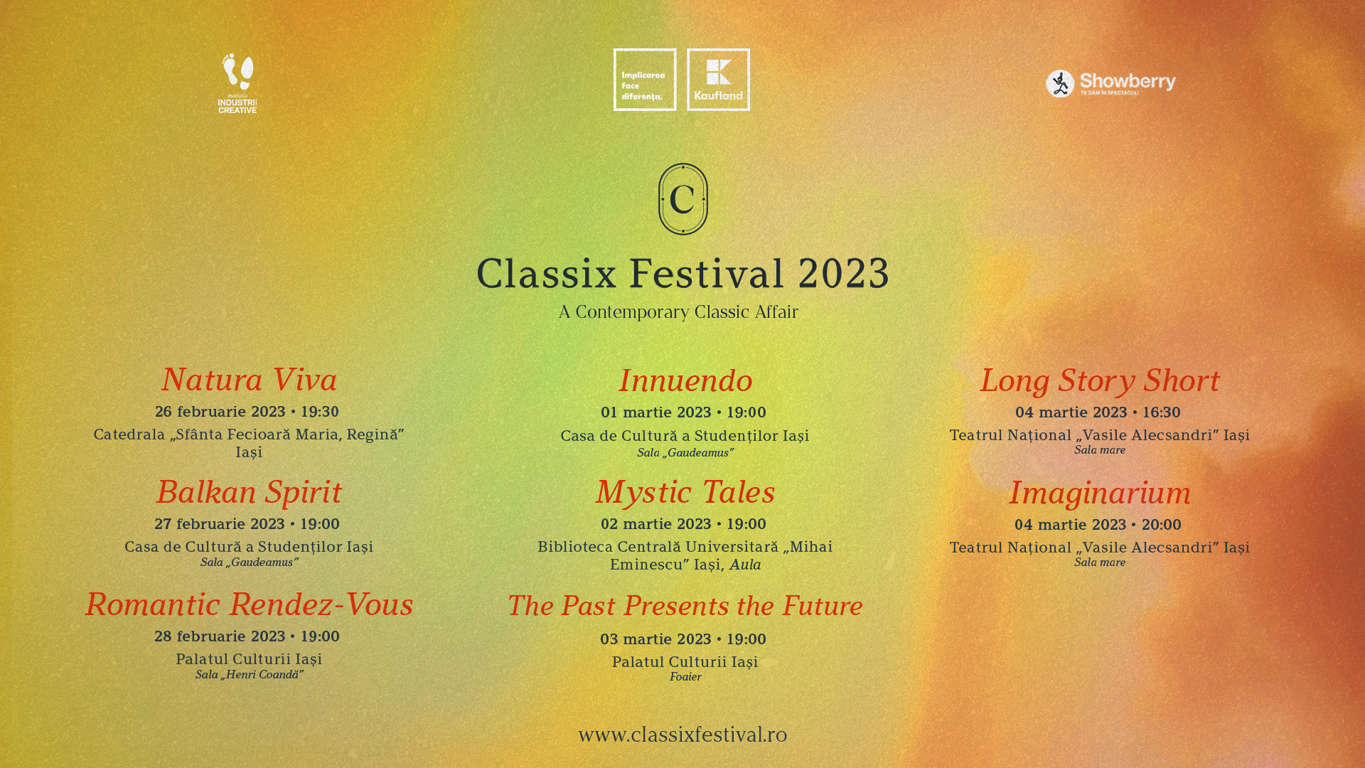 Iași: se apropie Classix Festival: 26 februarie-4 martie