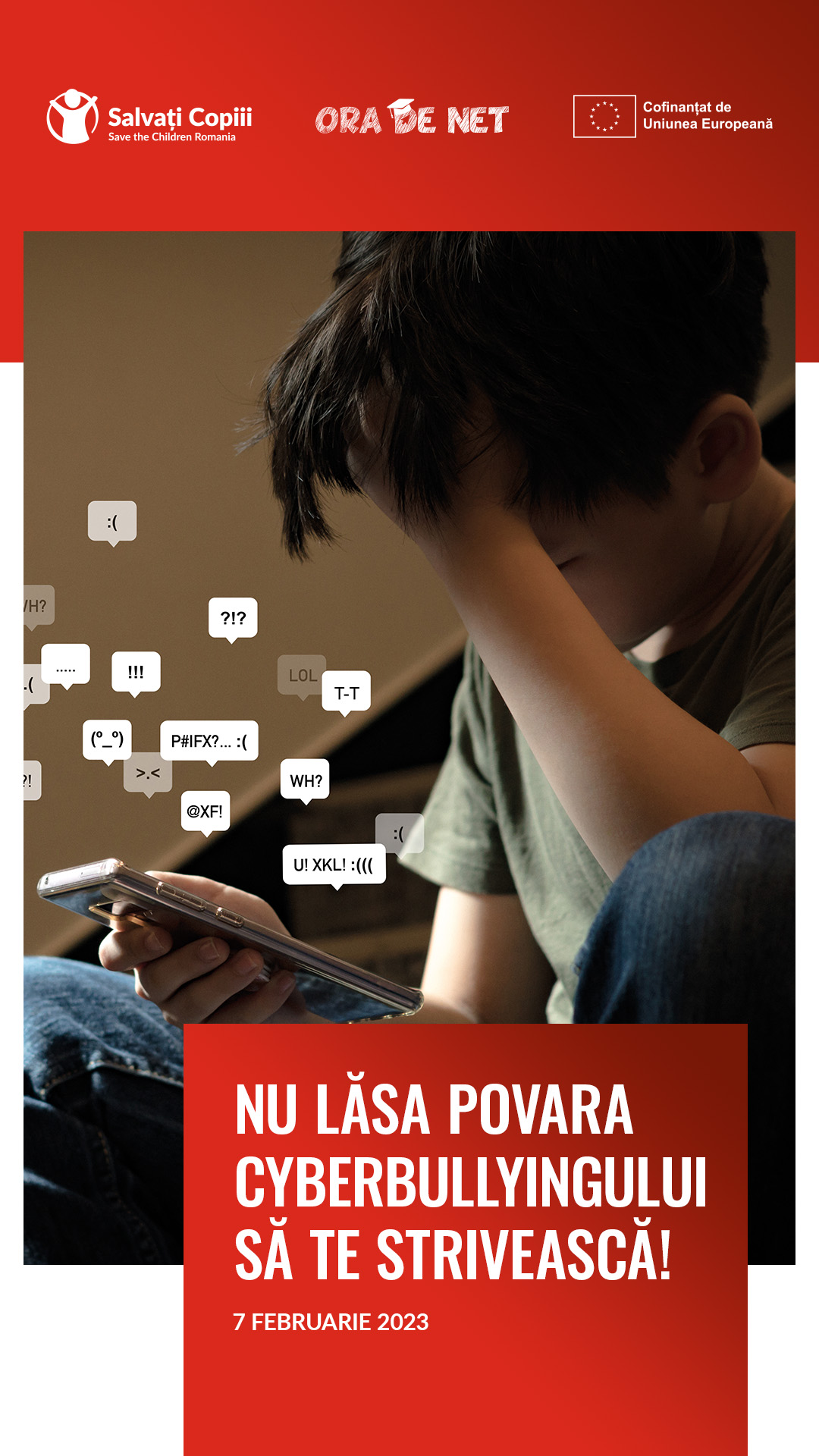 Sondaj „Salvați Copiii”: Aproape jumătate dintre copii sunt victime ale cyberbullying-ului