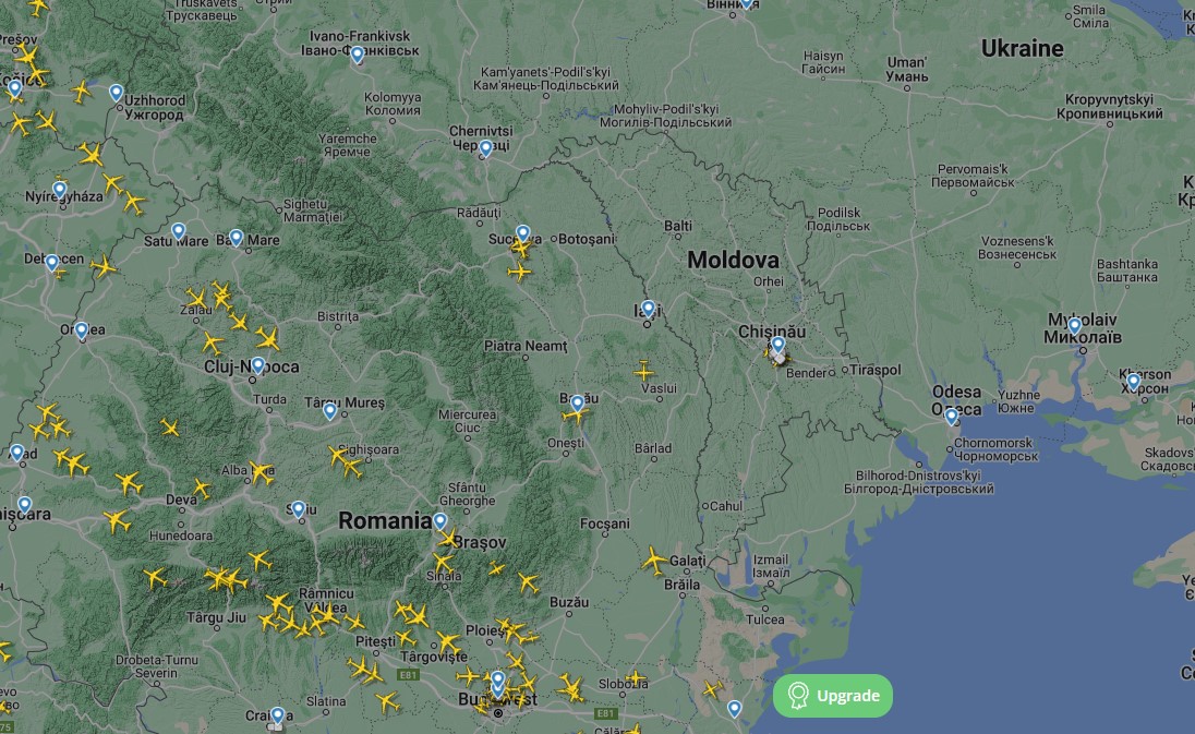 Spaţiul aerian al Republicii Moldova va fi parţial închis în 1 şi 2 iunie, pentru summitul Comunităţii Politice Europene