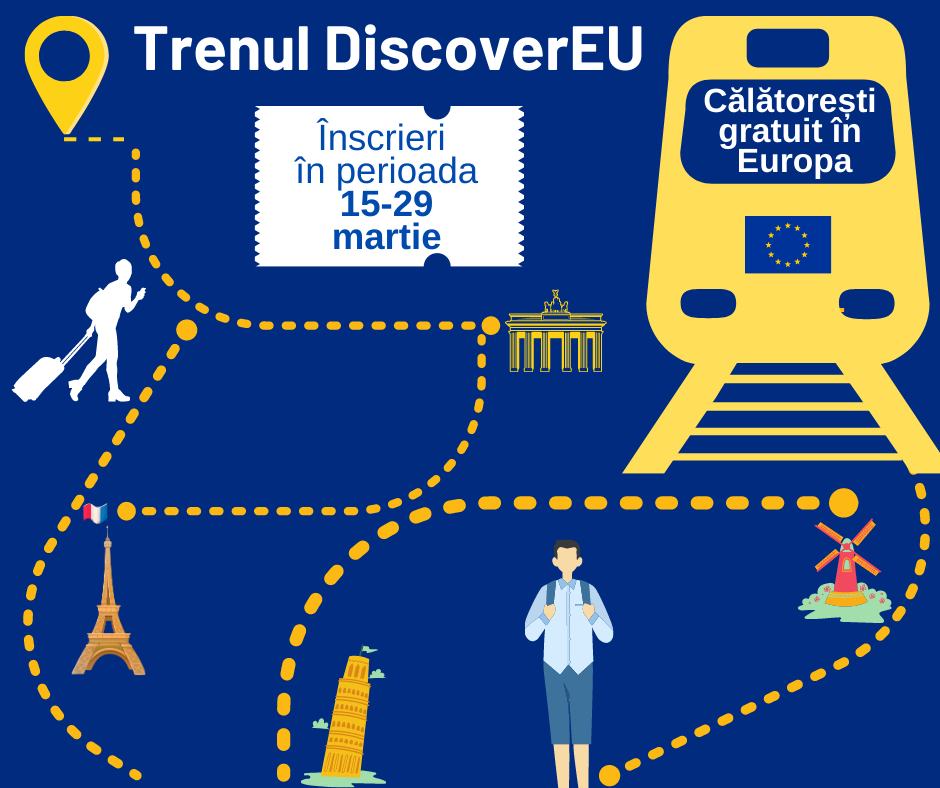 Comisia Europeană a relansat programul prin care tineri din ţările membre se pot înscrie pentru călătorii gratuite în UE