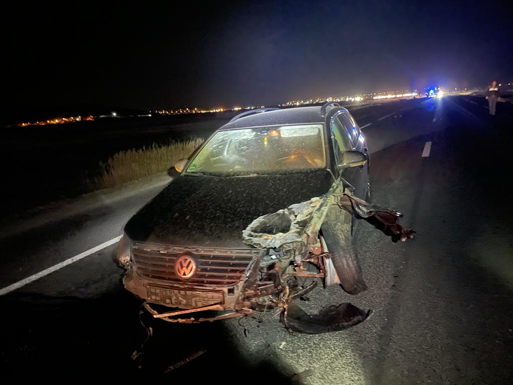 Iaşi: Accident mortal la Podul Iloaiei, în urma unei coliziuni între două maşini şi o căruţă