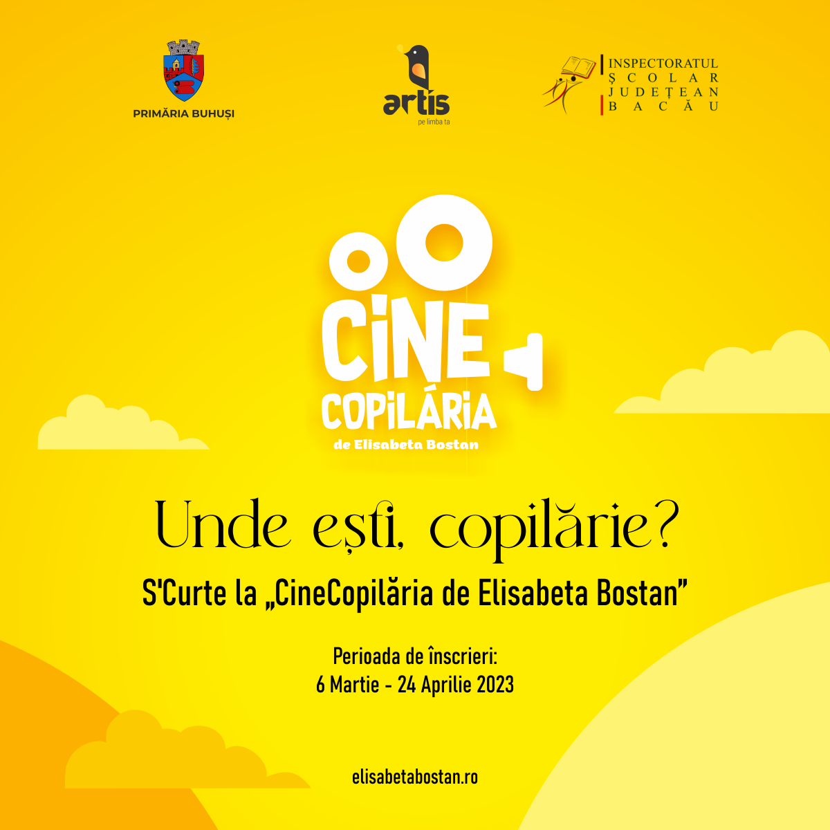 Concurs de scurtmetraje despre copilărie | CineCopilăria de Elisabeta Bostan