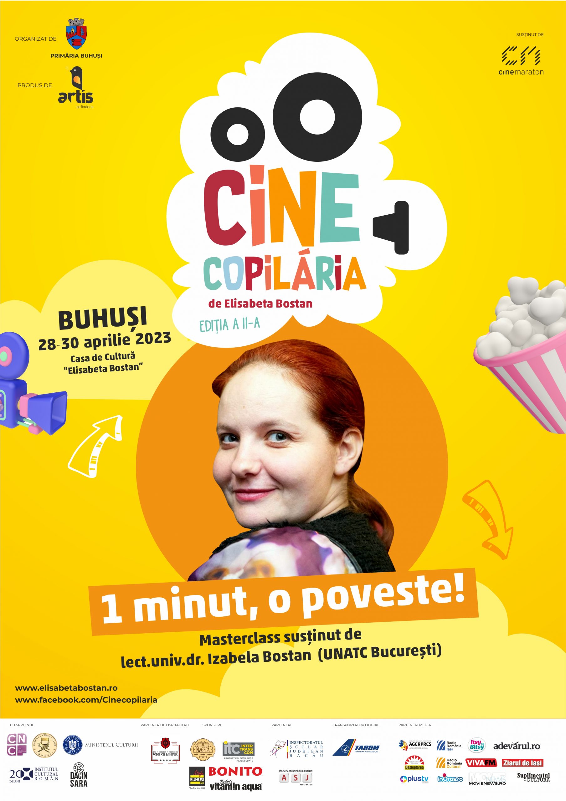 Masterclass la „CineCopilăria de Elisabeta Bostan”