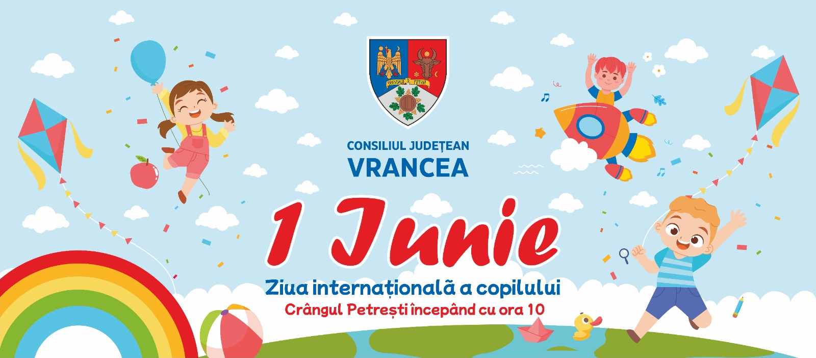 Vrancea: 1 iunie 2023 – Ziua Internațională a Copilului, în Crângul Petrești