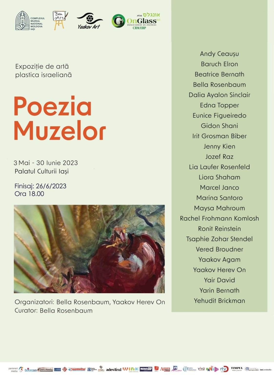 „Poezia Muzelor“ – 3 mai – 30 iunie 2023