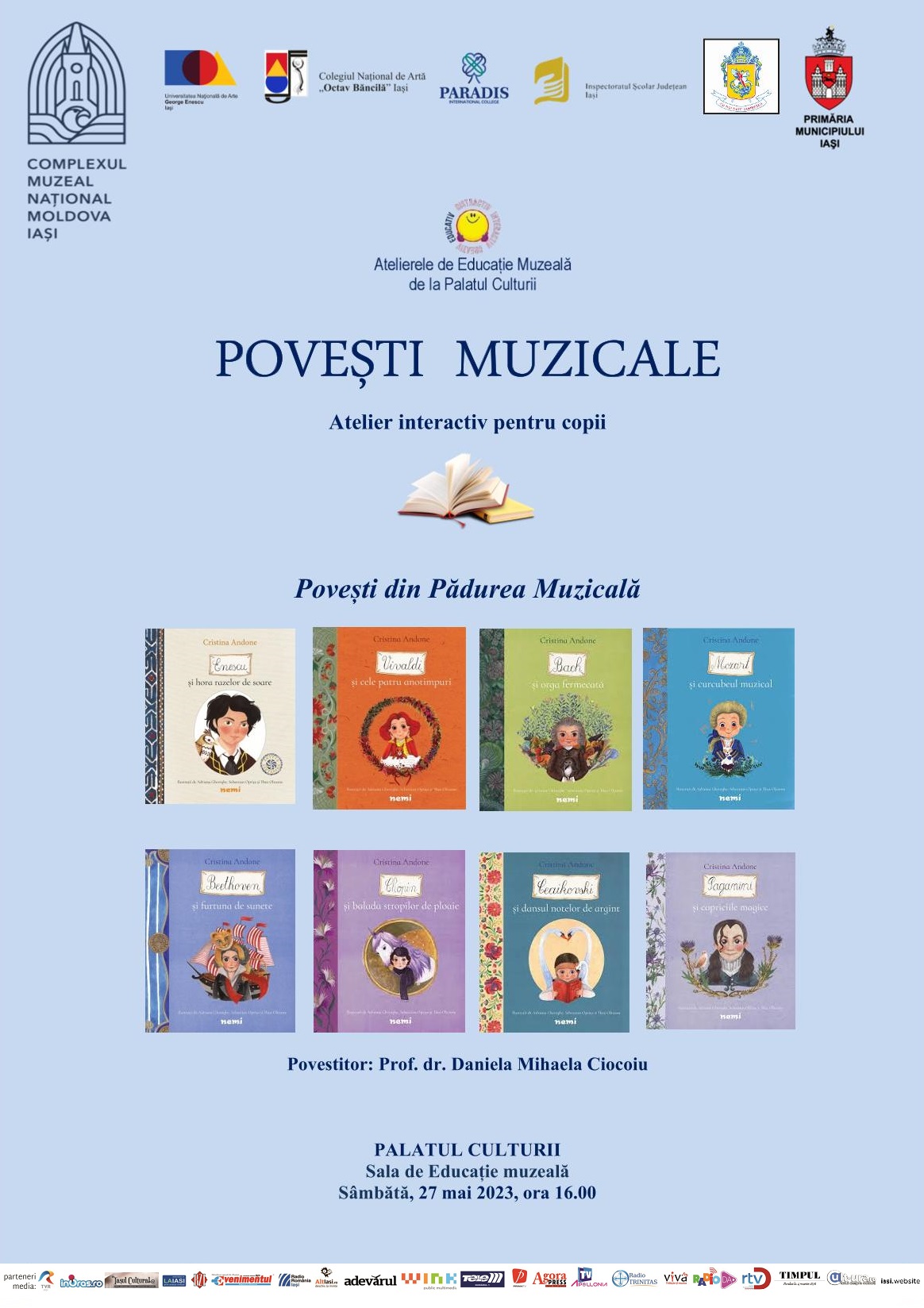 Despre „Paganini și capriciile magice” la Atelierele de lectură „Povești muzicale”