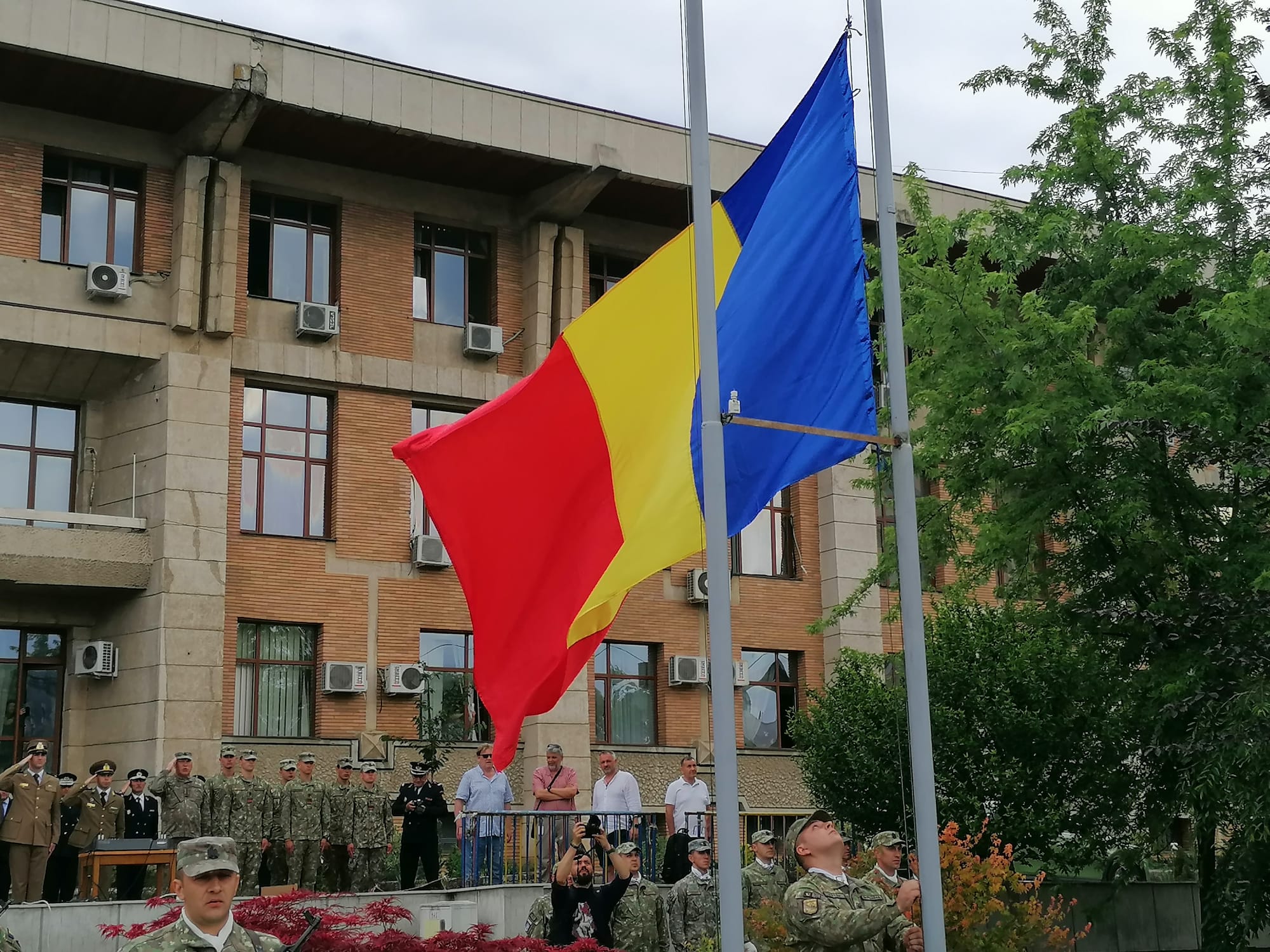 (AUDIO/FOTO/VIDEO) Ziua Drapelului Național a fost marcată la Iași