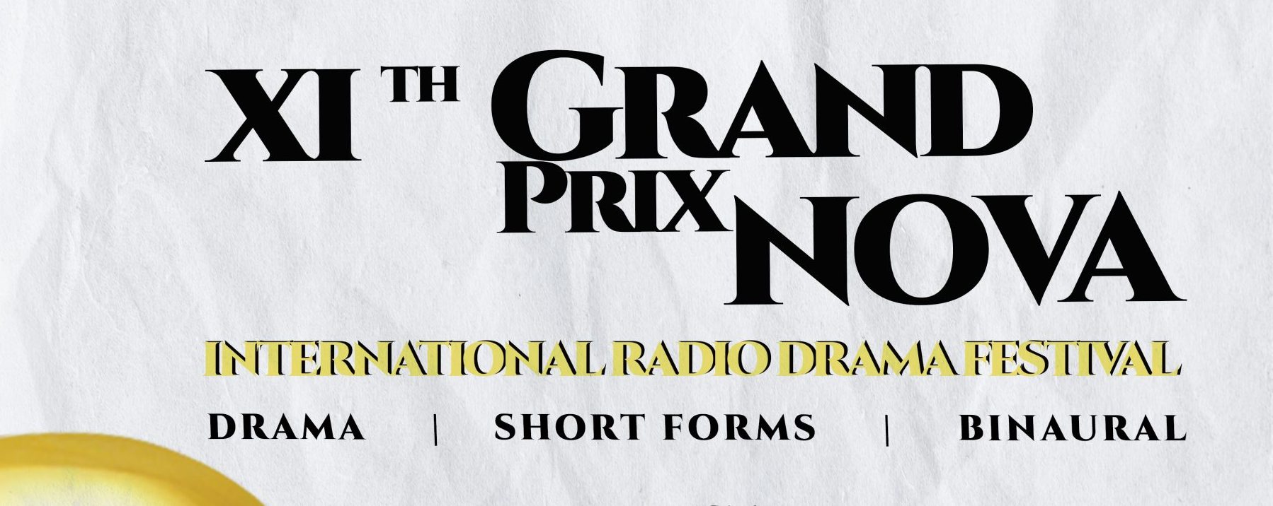 La Bucureşti se desfăşoară Festivalul Internaţional de Teatru Radiofonic Grand Prix Nova – ediţia a XI-a