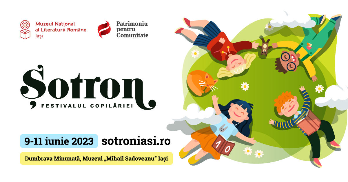 (IAȘI) Șotron. Festivalul copilăriei, ediție aniversară în anul 2023 