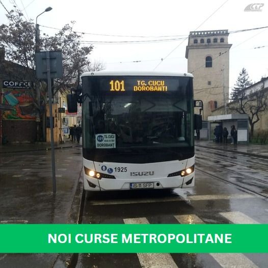 IAȘI: Cinci noi trasee metropolitane