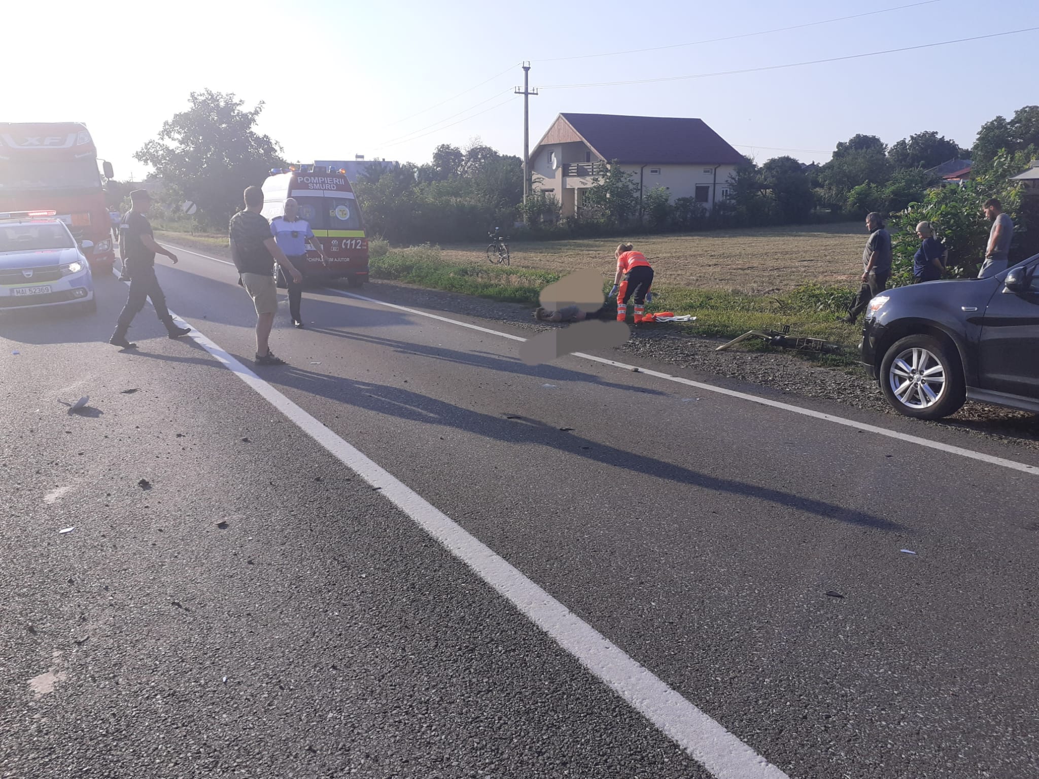 Neamţ: Un cuplu de motociclişti şi o biciclistă – decedaţi într-un accident pe raza localităţii Gherăieştii Noi