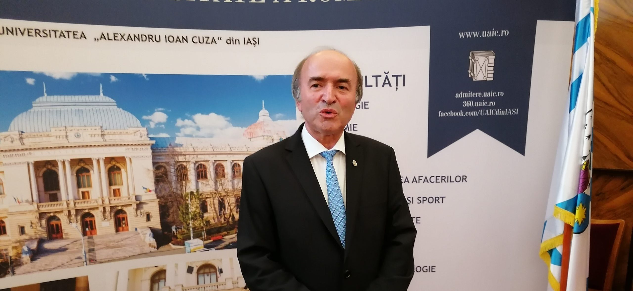 Iași: Tudorel Toader candidează pentru un nou mandat de rector la Universitatea ”Alexandru Ioan Cuza”