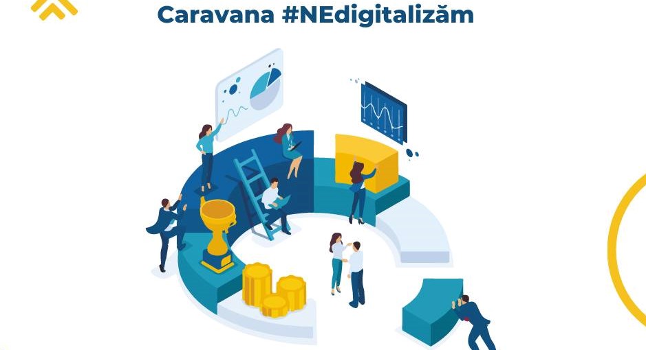 (AUDIO) Caravana #NEdigitalizăm ajunge în județele Moldovei