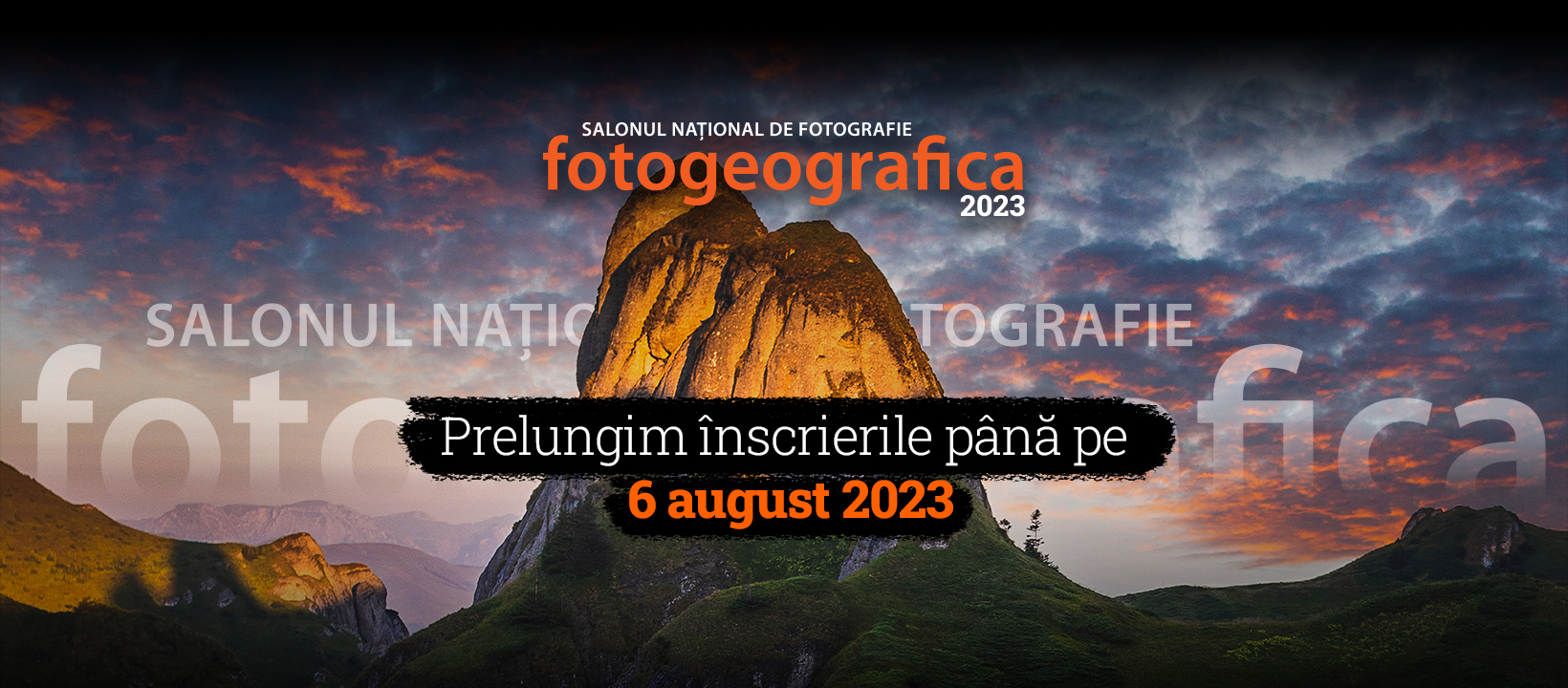 Perioada de înscrieri la cea de a XXVII-a ediţie a Salonului Naţional de Fotografie „Fotogeografica” se prelungește până pe data de 6 august