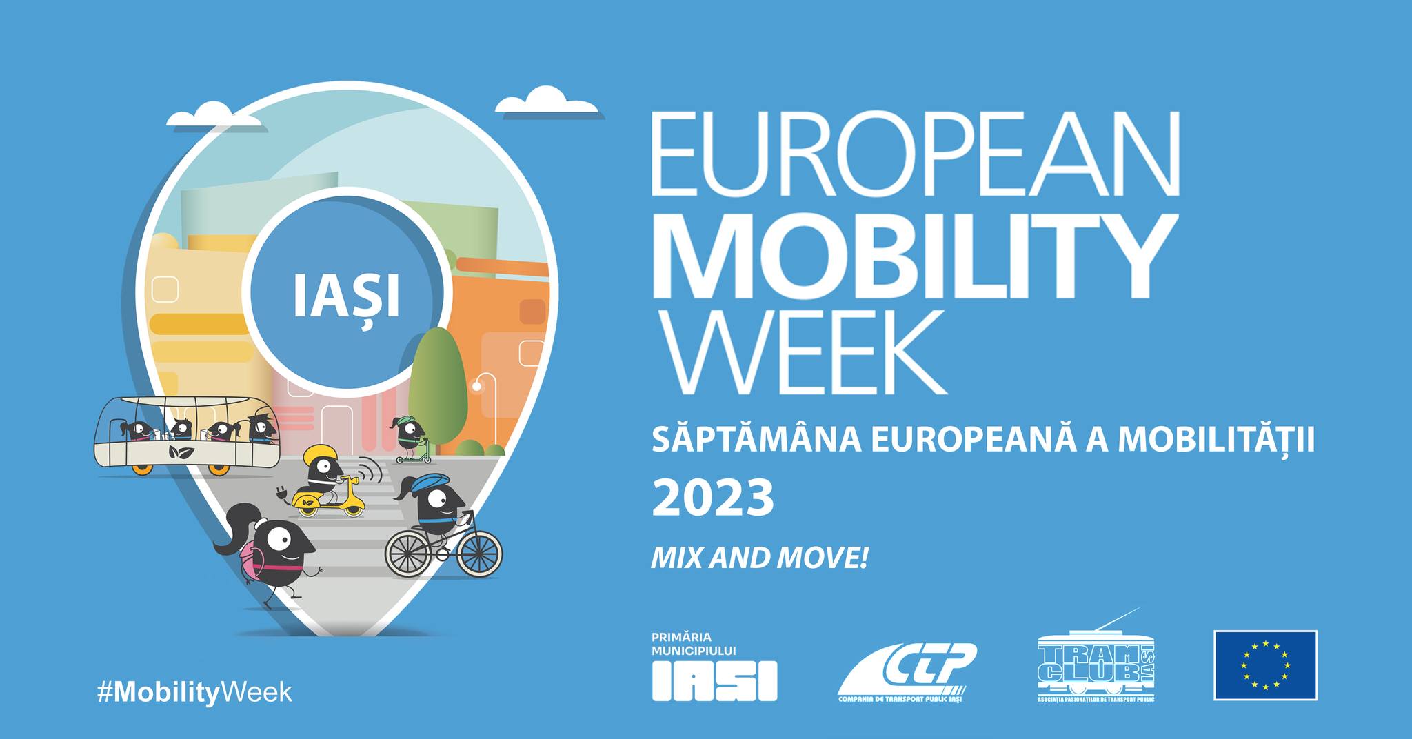 Descoperiți Săptămâna Europeană a Mobilității – Iași, 2023