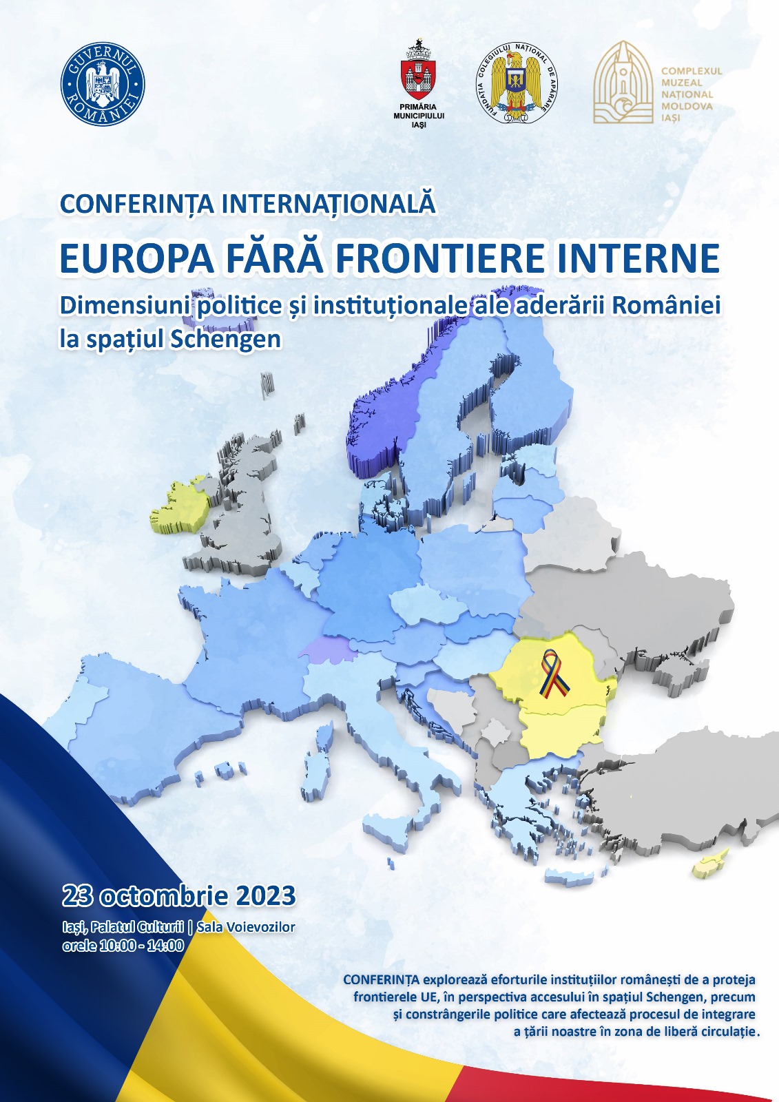 Iași: Conferința Internațională „Europa fără frontiere interne”. Politologul Lucian Dîrdală în direct la Radio Iași