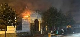 Vaslui: Incendiu la un restaurant din Huşi