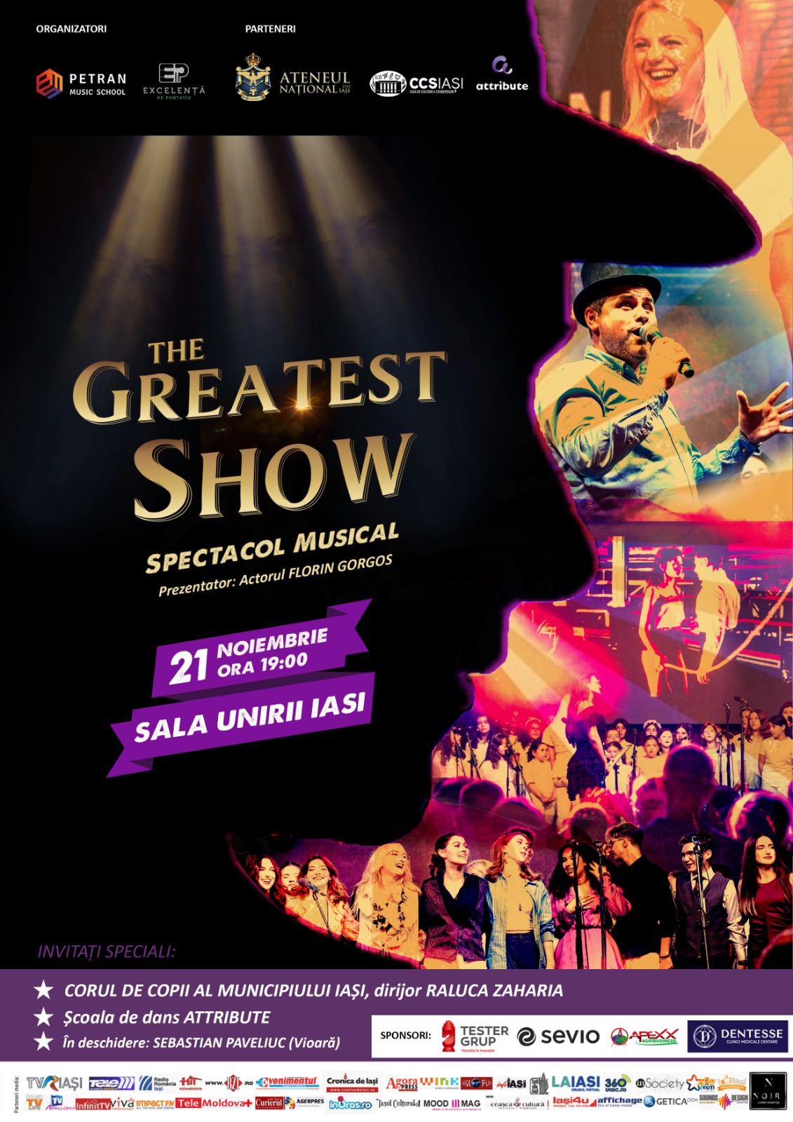 Musical „The Greatest Showman”- O Gală a Muzicii și Artei la Iași